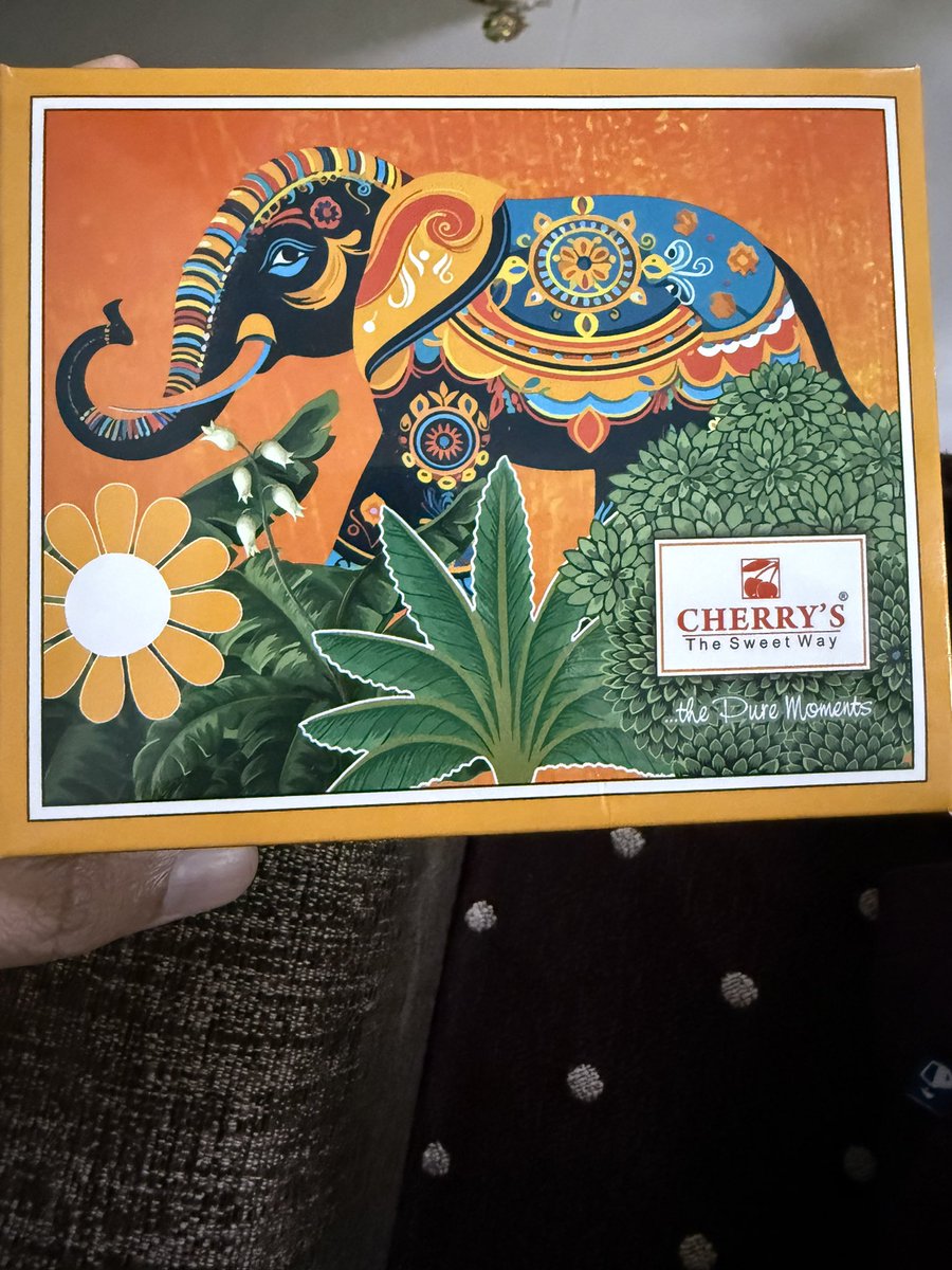 OverthinkKaAdda's tweet image. I don’t eat sweets normally. 

But this Cherry’s sweets from Hyderabad converted me. 😅