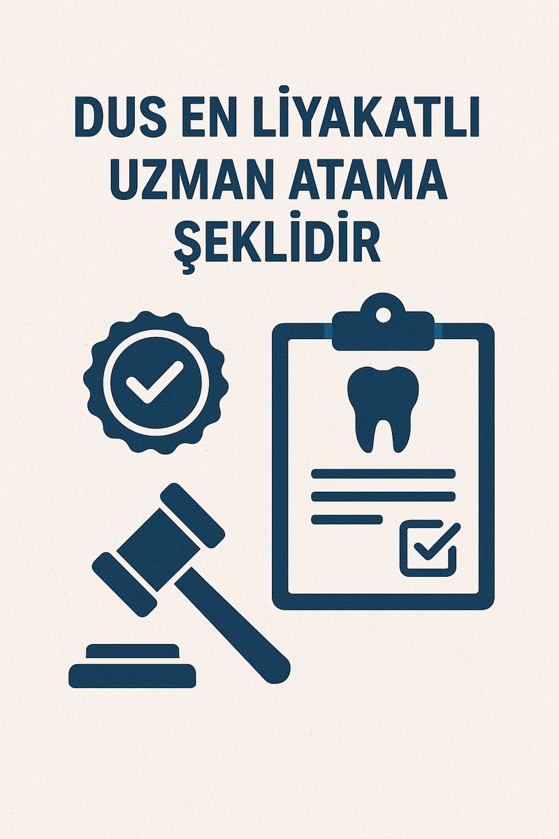 Uzmanla denk olmak istiyorsanız 2012 de bunun için bir sınav çıktı. Ona girip uzman olabilirsiniz 👍🏻 #DişteDoktorayaSon