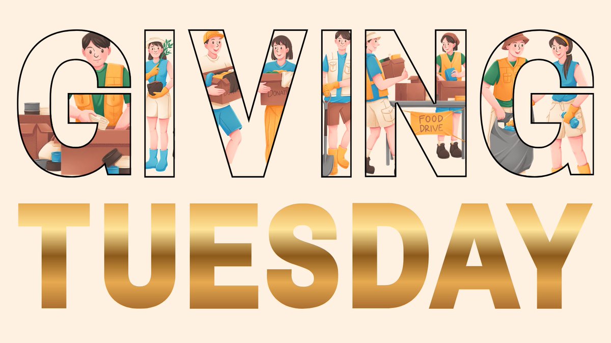 These short lines, they don’t keep a score.
They give and they give, then give more.
Giving Tuesday or not,
They give what they’ve got,
To help out their neighbors next door.