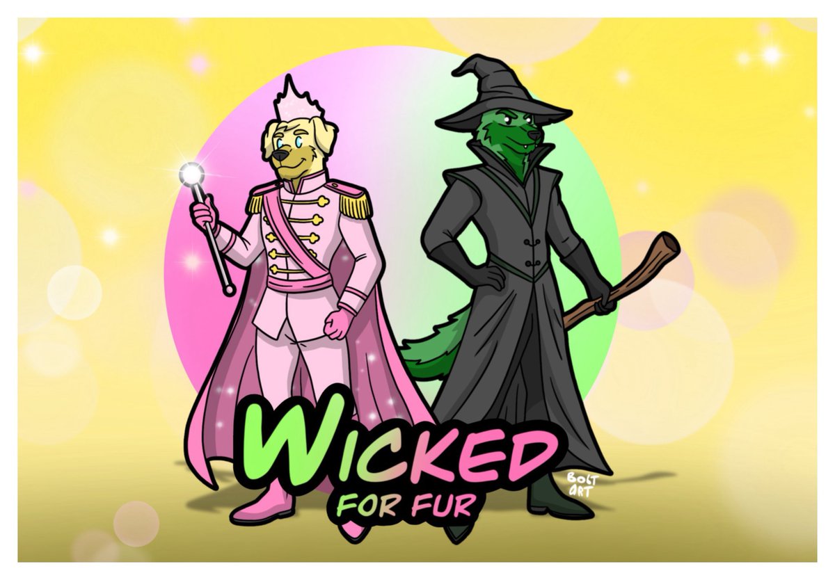 Wicked for fur 🩷💚