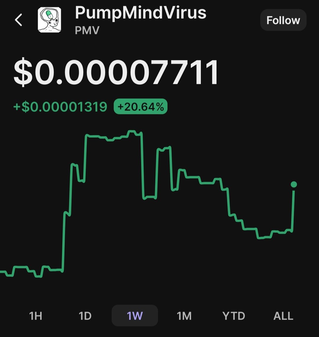 $PMV FLOOR going up ,ape a bag now great entry FLOOR may never come this low anytime SOON 🦠🟩