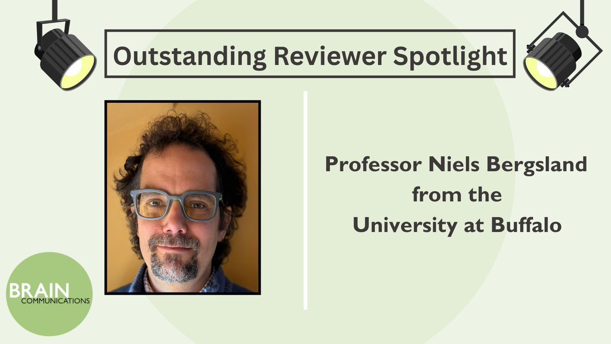 braincomms's tweet image. Please meet our Outstanding Reviewer (from Oct 2024 to Oct 2025)! Professor Bergsland has contributed significantly to our journal by providing an extensive amount of valuable peer reviews. Thank you for your work! 👉  buff.ly/T17hWPu #neuroscience