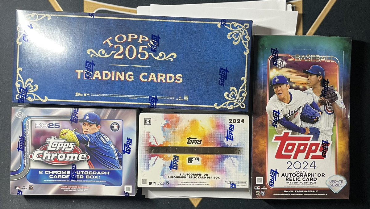 Charity Break!
All profits go to <a href="/Sigs4Soldiers/">Signatures For Soldiers</a> 
Rips 12/5
24/25 Topps Mixer
Prices in the pic
Shipping is stacked 
($5 in the us. Canada pays what I pay)

Ask for an invite to the discord for breaks and B/S/T’s