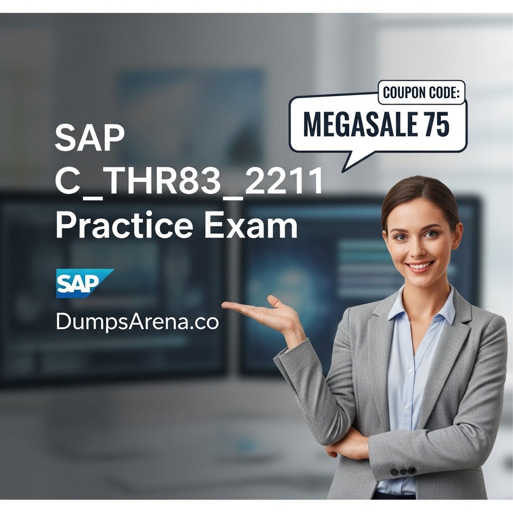 dumpsarena's tweet image. Grab Your SAP C_THR83_2211 Practice Exam Promo Code Today
#SAP #SAPCertification #SAPExam #SAPPractice #SAPLearning #SAPTraining #SAPConsultant #SAPCareer #SAPSuccess #SAPTips