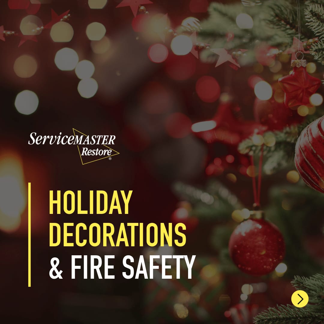 ServiceMasterA3's tweet photo. Making things merry and bright this holiday season shouldn't include fire hazards! Follow these tips to enjoy the soft glow of your favorite decorations without the disaster. https://t.co/PfJG2fmhCm