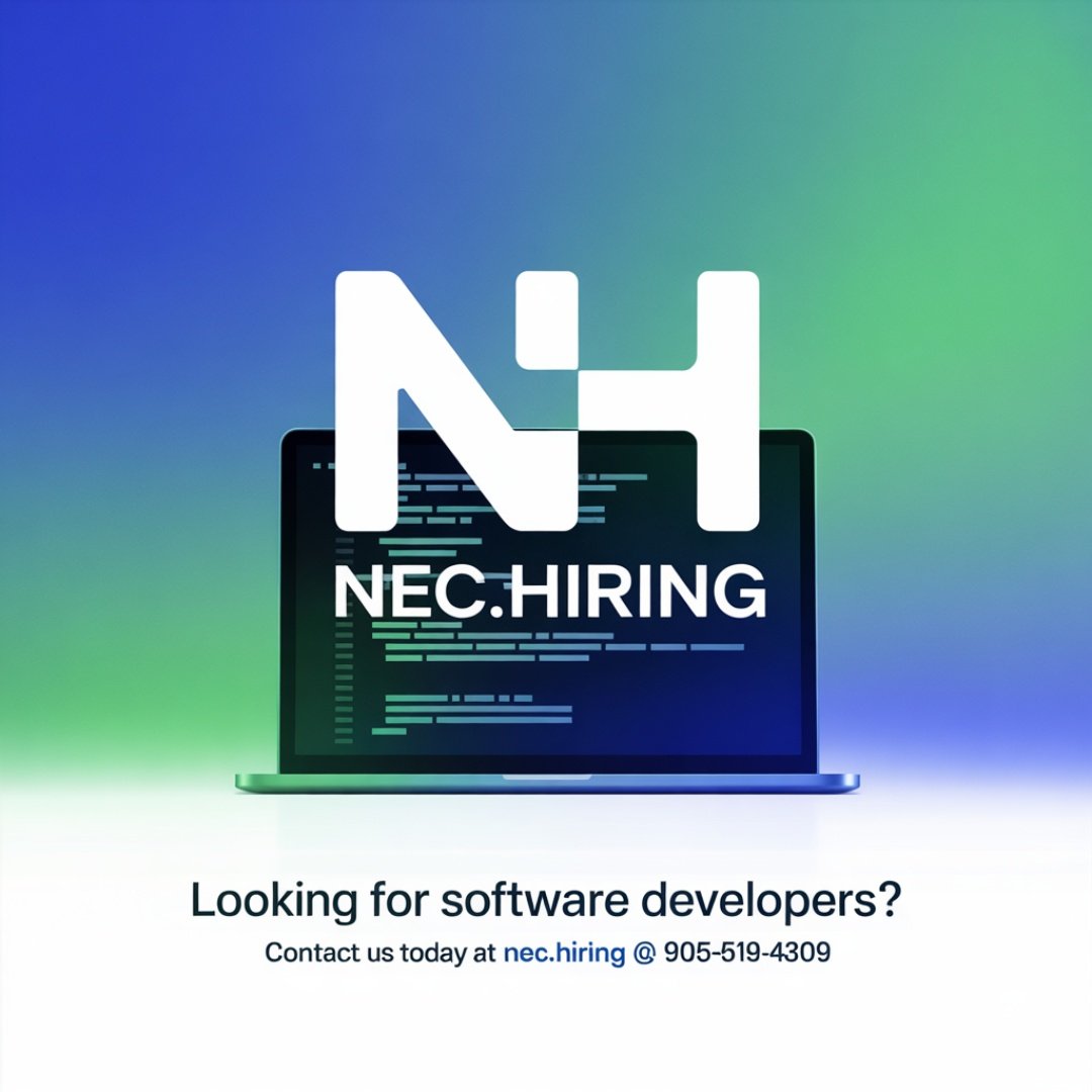 nec_hub's tweet image. We’re hiring a talented Software Developer to join our growing team! If you’re passionate about coding and ready for your next big opportunity, apply now. 🚀
#SoftwareDeveloper #DeveloperJobs #TechJobs #HiringNow #ITJobs #CodersLife #ProgrammerLife #JoinOurTeam #JobSearch