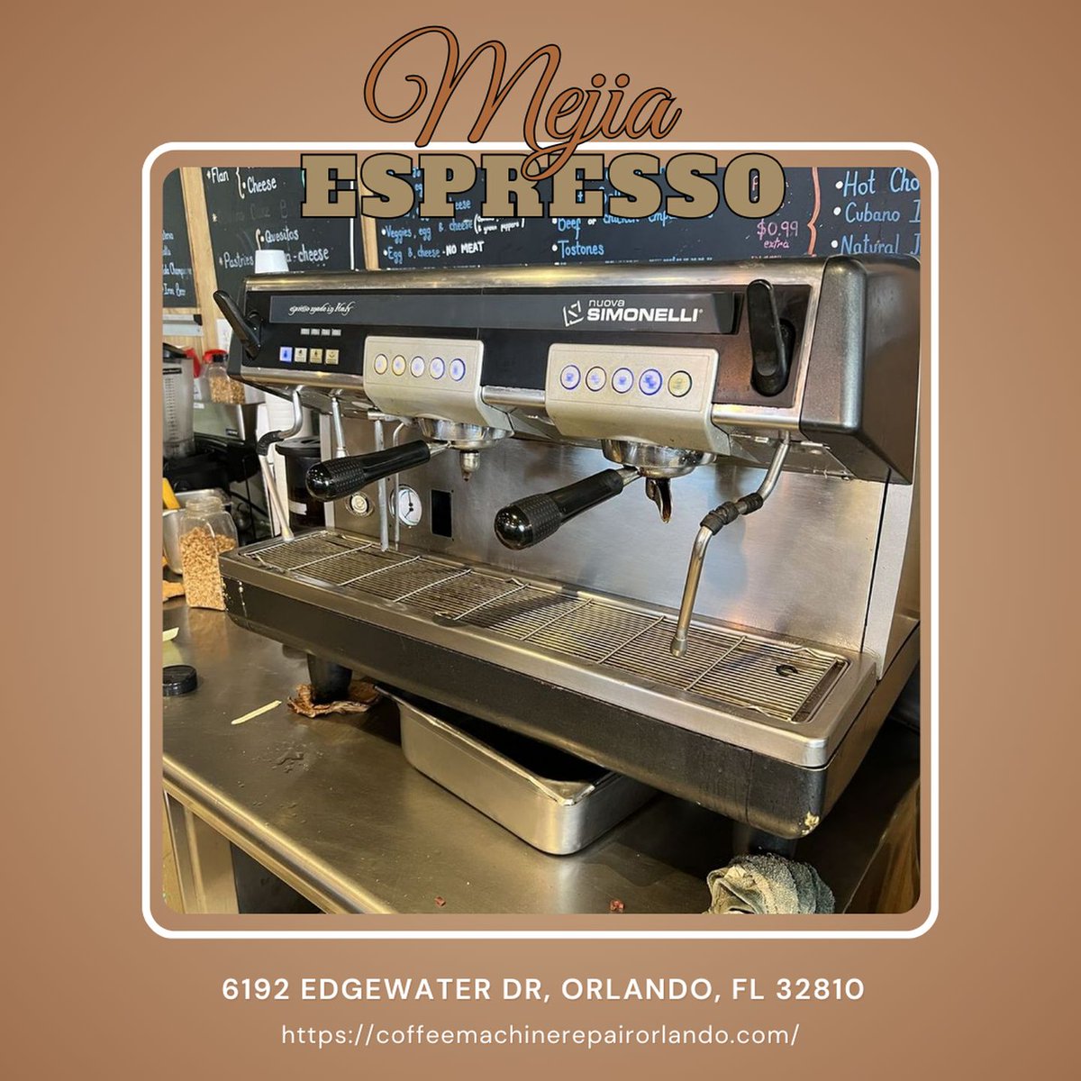 mejiaespresso's tweet image. Is your coffee machine repair overdue? I can fix it fast, so your mornings stay smooth and energized. Don't let a broken machine slow you down. Book your repair now and enjoy perfect coffee!
#CoffeeMachineRepair
coffeemachinerepairorlando.com/coffee-machine…