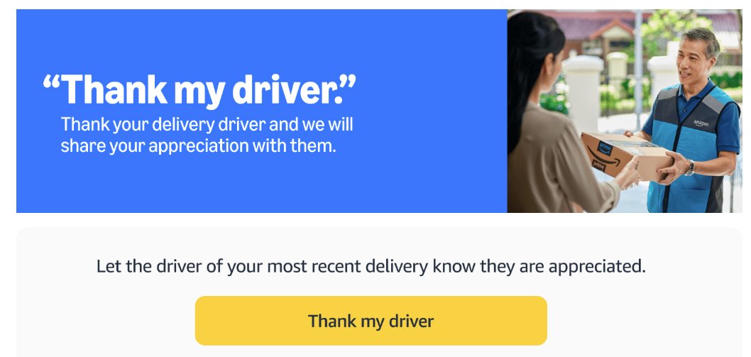 PSA: Hit your Amazon driver with a quick ‘thank you’ this season 🎄 Amazon drops $5 to them for every single one. Easy wins, free money vibes 🤟

amzn.to/4aq53EI