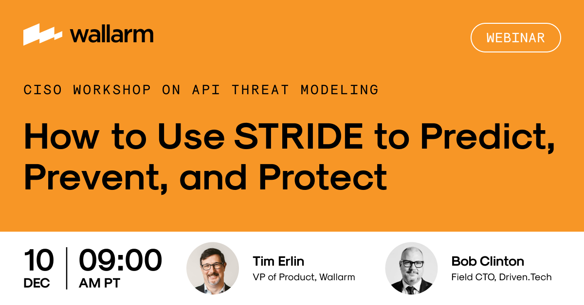 wallarm's tweet image. Stop doing generic threat models and start doing API first threat modeling that works. ⭐

Join our CISO Workshop on Dec 10 at 9 AM PT.

Register: downloads.wallarm.com/4pffXlr

#APIsecurity #CyberSecurity #Wallarm
