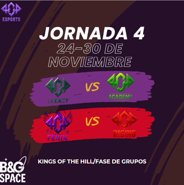 twitch.tv/404legiones Segundo partido de la jornada, fenix vs rising