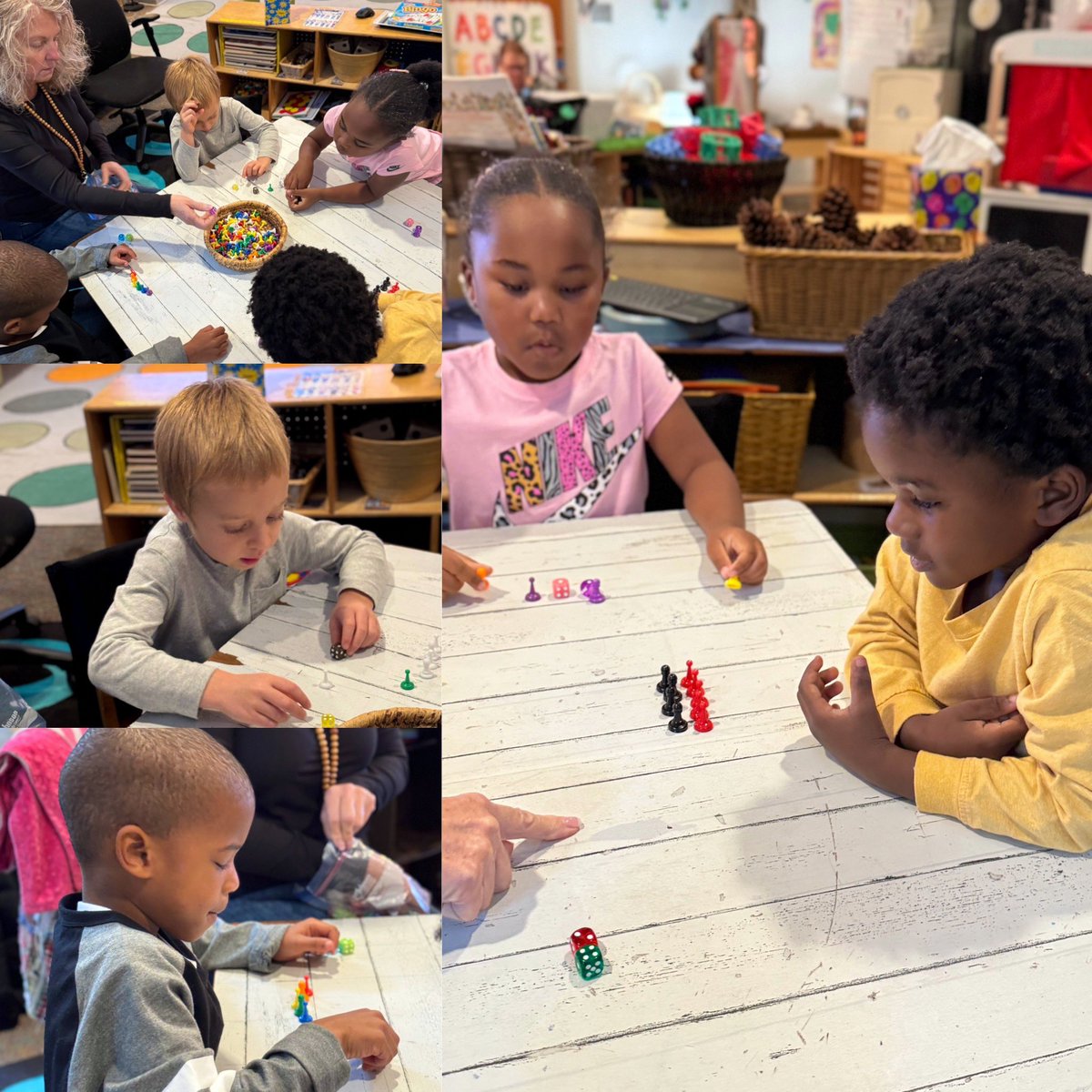 RCPS_EarlyLearn's tweet image. Simple Math in Pre-K
Adding small quantities together.
#prek #math #counting #sum #pat #dph