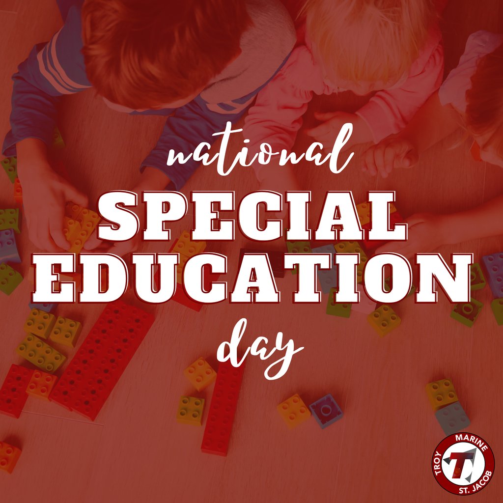 Today we celebrate National Special Education Day! 🌟 Thank you to our dedicated special education teachers, aides, and staff who ensure every student has the support they need to thrive. Your commitment makes a difference every day! #Growing2gether