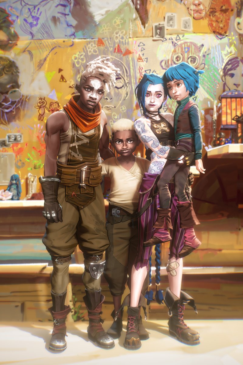 arcaneshow's tweet image. Thank you for four magical years. Always with you 💙