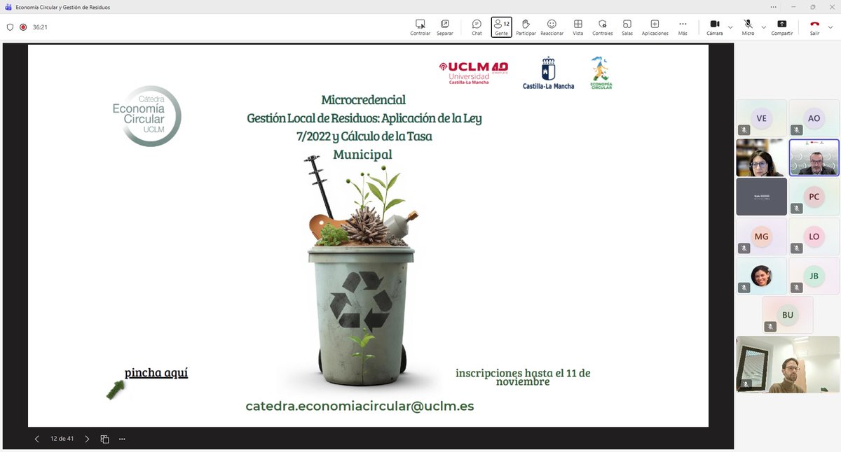Cátedra de Economía Circular de la UCLM tweet media