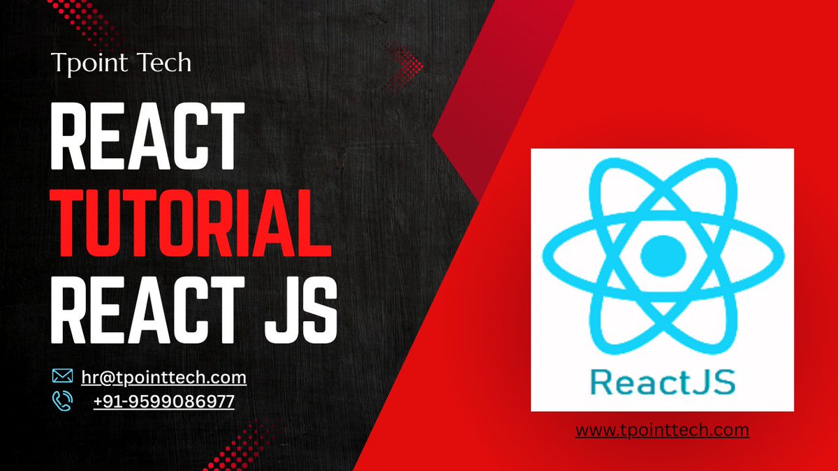 himani_monu's tweet image. Learn ReactJS for Beginners -www. quikr.com/education-trai… #reactjs #JavaScript #REACT #ReactTV @TpointTech @tpointtechian
