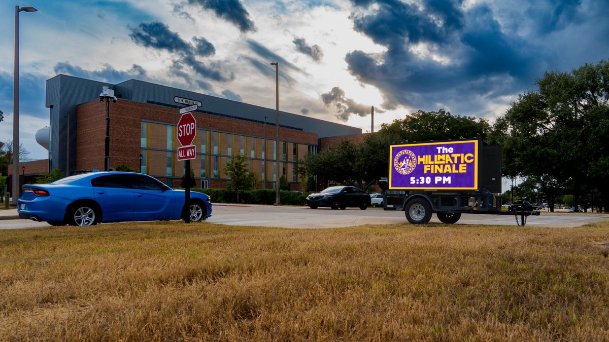 ledpartnershtx's tweet image. PVAMU Homecoming Week 2025 💜💛
Our LED trailers and digital kiosks lit up the campus with event info, safety messages, and wayfinding—helping students and visitors stay informed and connected all week. Proud to support the Panther community!🐾
#PVAMU #Homecoming2025 #LEDPartners