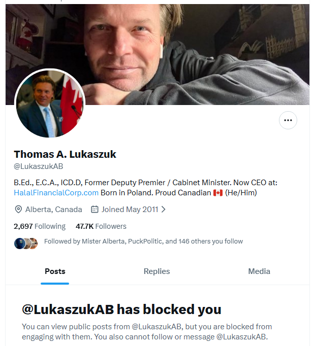 Martyupnorth_2's tweet image. This is the so-called leader of the &quot;Stay in Alberta&quot; movement.

Foreign born.  Pro-Islam.  Sucked at the government tit for decades.  He swaps sides and ideology more often than people change cars.  

He lied to people in order to get his 400,000 signatures.