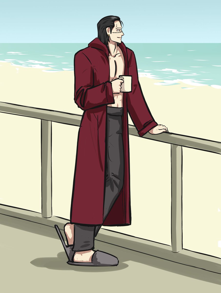 From an AU

#OnePiece #Crocodile