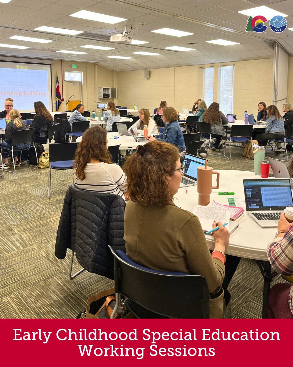 codepted's tweet image. Today is National Special Education Day! We&apos;re so grateful to the 117 early childhood special educators who came together at one of our five regional working sessions focused on delivering special education supports to preschoolers with IEPs. Learn more: bit.ly/4iw7Jmo
