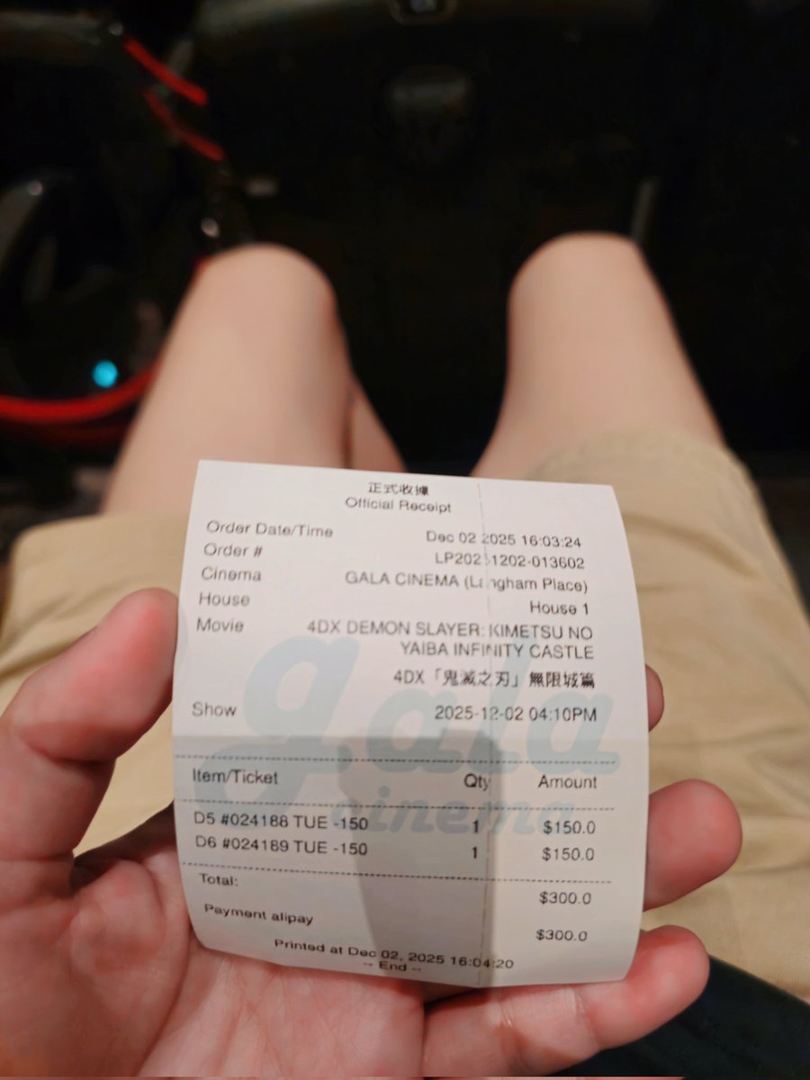 johnsonyip24's tweet photo. 現在才看鬼滅之刃無限城篇能包場...
「我會變得比任何人都強，一生保護你」
猗窩座

#鬼滅之刃 #無限城篇 #猗窩座 #我妻善逸 #akaza #demonslayer #4dx #戲院 #電影 #tictac https://t.co/HxwAJS0xoq