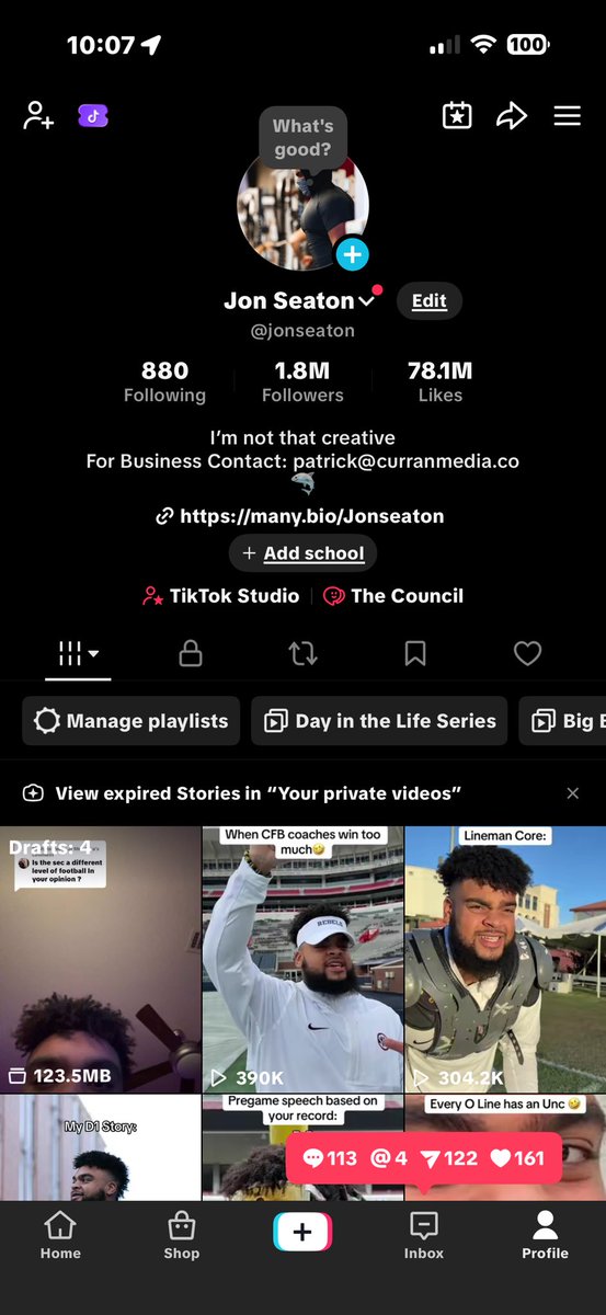 Jon Seaton tweet media