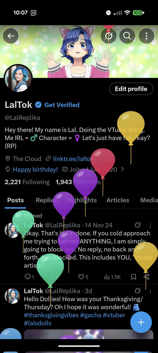 Guess who's a birthday girl! #birthday #lalsdolls