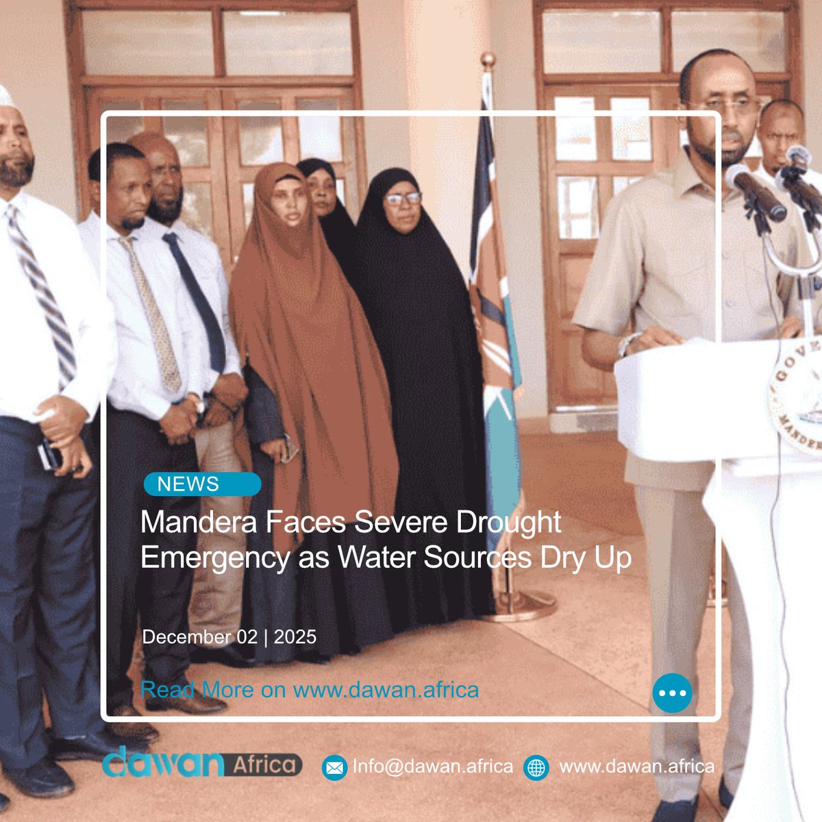 DawanAfrica's tweet image. Mandera Faces Severe Drought Emergency as Water Sources Dry Up

Read more: shorturl.at/hqmut