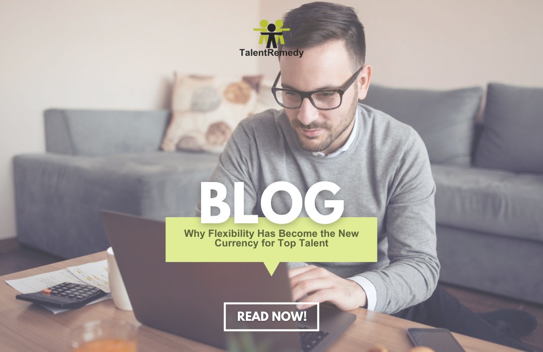 TalentRemedy's tweet image. #BlogAlert 📣 In today’s workplace, flexibility has replaced salary as the new currency of loyalty. For workers, it’s not just about what they earn, but how they work, when they work, and where they work that really matters. 

talentremedy.com/post/why-flexi…

#OutsourcedRecruiting