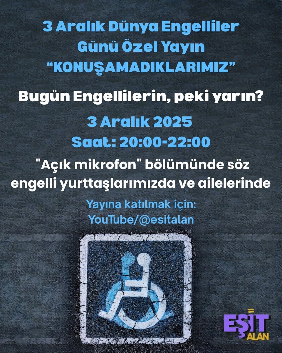 Eşit Alan tweet media