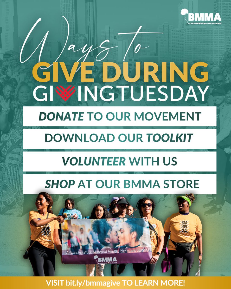 BlkMamasMatter's tweet photo. This #GivingTuesday, we’re reminded that giving isn’t just about money, it’s about connection, compassion, and the collective power to create change. 

There are so many ways to be part of this story!   

Visit https://t.co/ZUlgeMgvD4 to explore how you can give today. https://t.co/C8BEkKKJ5G