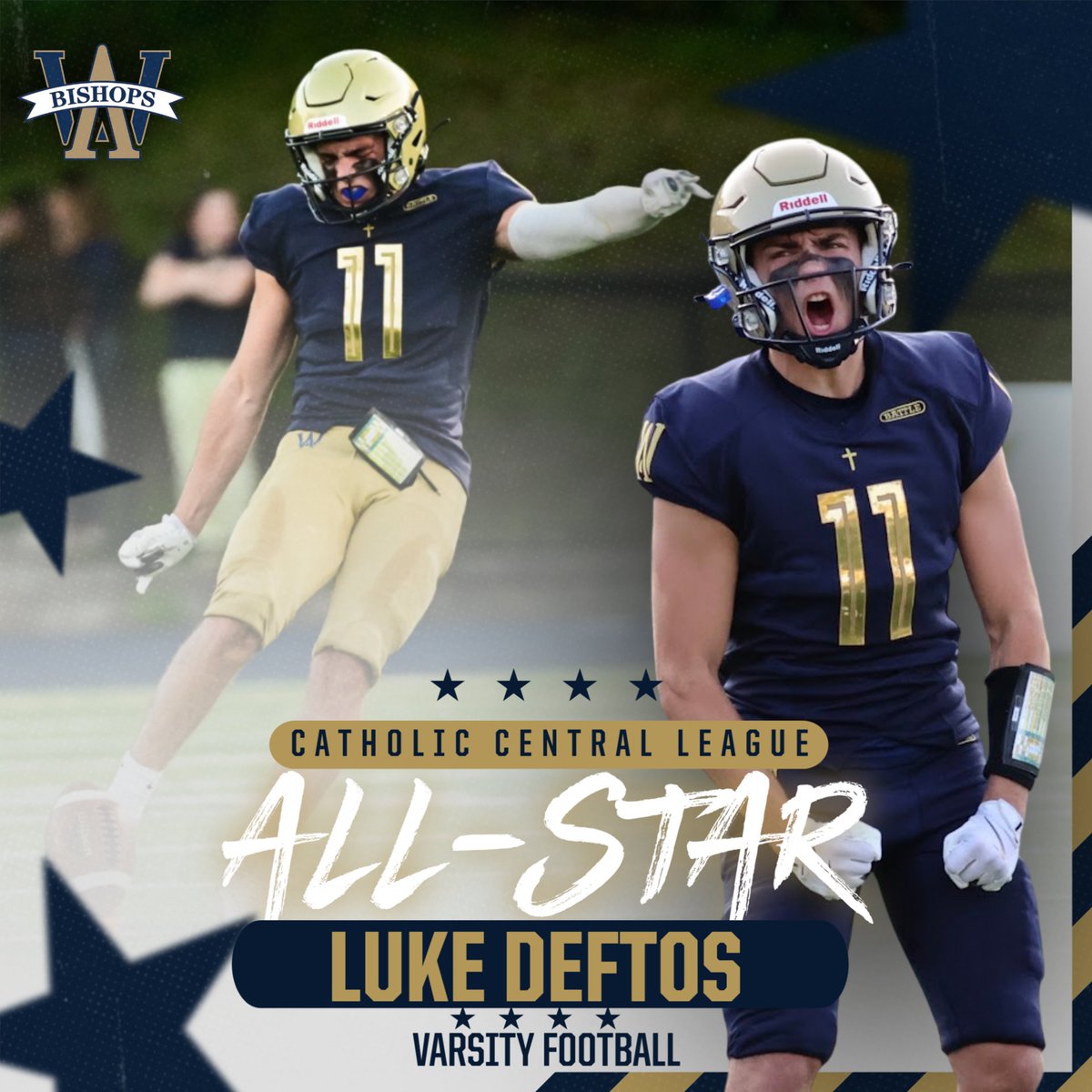 goAWathletics's tweet photo. CCL ALL-STAR: Congratulations to Senior Luke Deftos on being named a CCL All-Star! Way to go Luke! #rollbills https://t.co/PqXCBJ0qPq