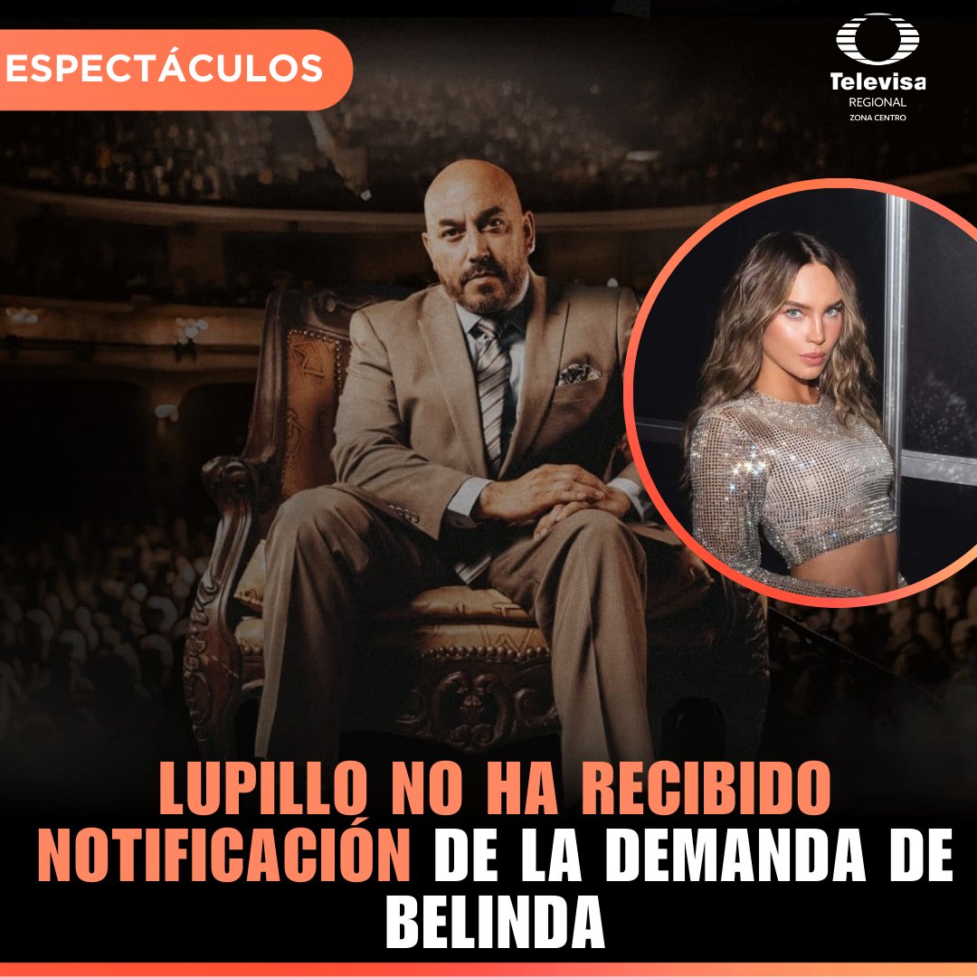 👩‍⚖️Lupillo Rivera hablo sobre la demanda impuesta por Belinda. El cantante aseguro que hasta la fecha no ha recibido notificación alguna sobre dicha demanda, asegurando que no hizo nada malo "de mi parte no se hizo nada equivocado y no tenemos por qué tratar de detener las cosas".