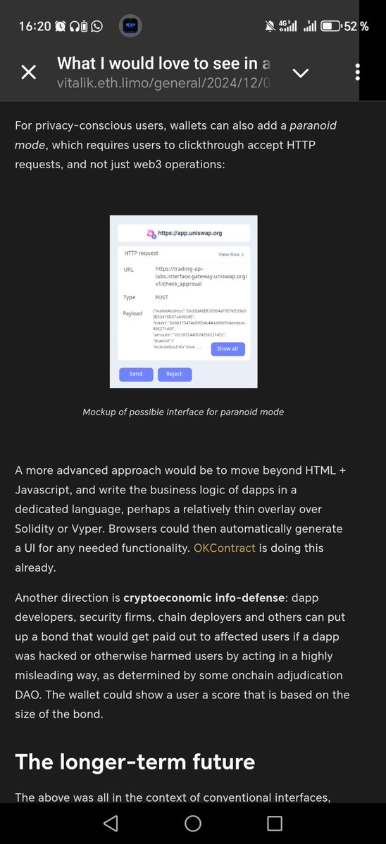 BramasPaul's tweet image. Big step for consumer UX, but the Terms of Use quietly highlight the elephant in the room regarding wallet architecture imo.

Transaction Shield is a great safety net against scams, but the explicit exclusion of &quot;Compromised wallets&quot; (malware, phishing, stolen keys) is the…