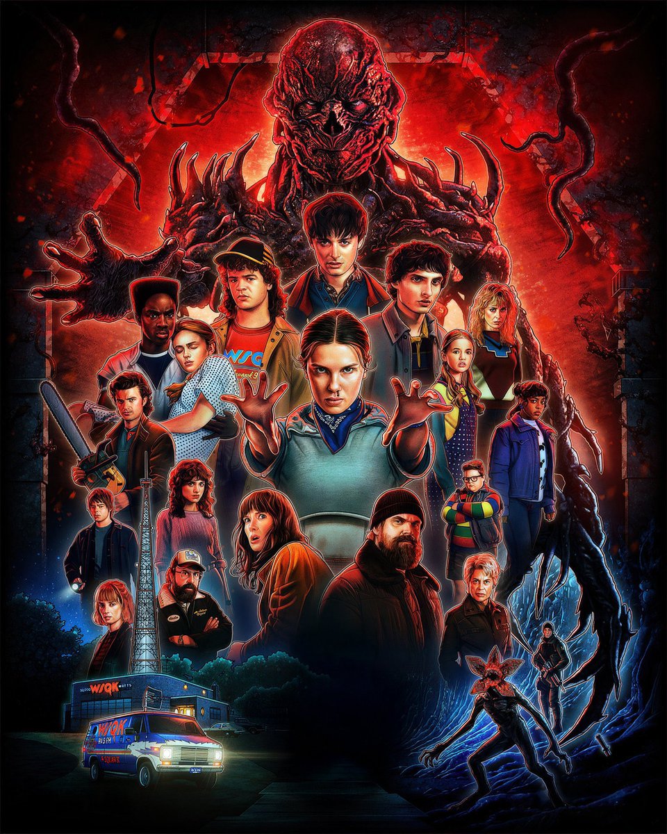 DiscussingFilm's tweet image. The ‘STRANGER THINGS’ series finale will be 2 hours and 5 minutes long.

The 2nd longest episode of the series.