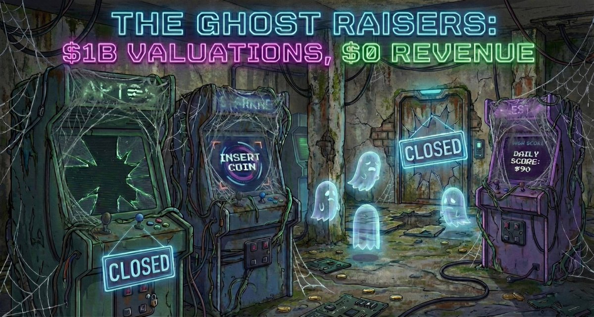 Uncomfortable truth about crypto fundraising ↩️

💀 Huge raises, tiny usage. Projects pulling in hundreds of millions are posting double-digit daily fees and collapsing TVL.

Narratives raise money.
Users pay for value.

The gap in 2025 has never been wider.