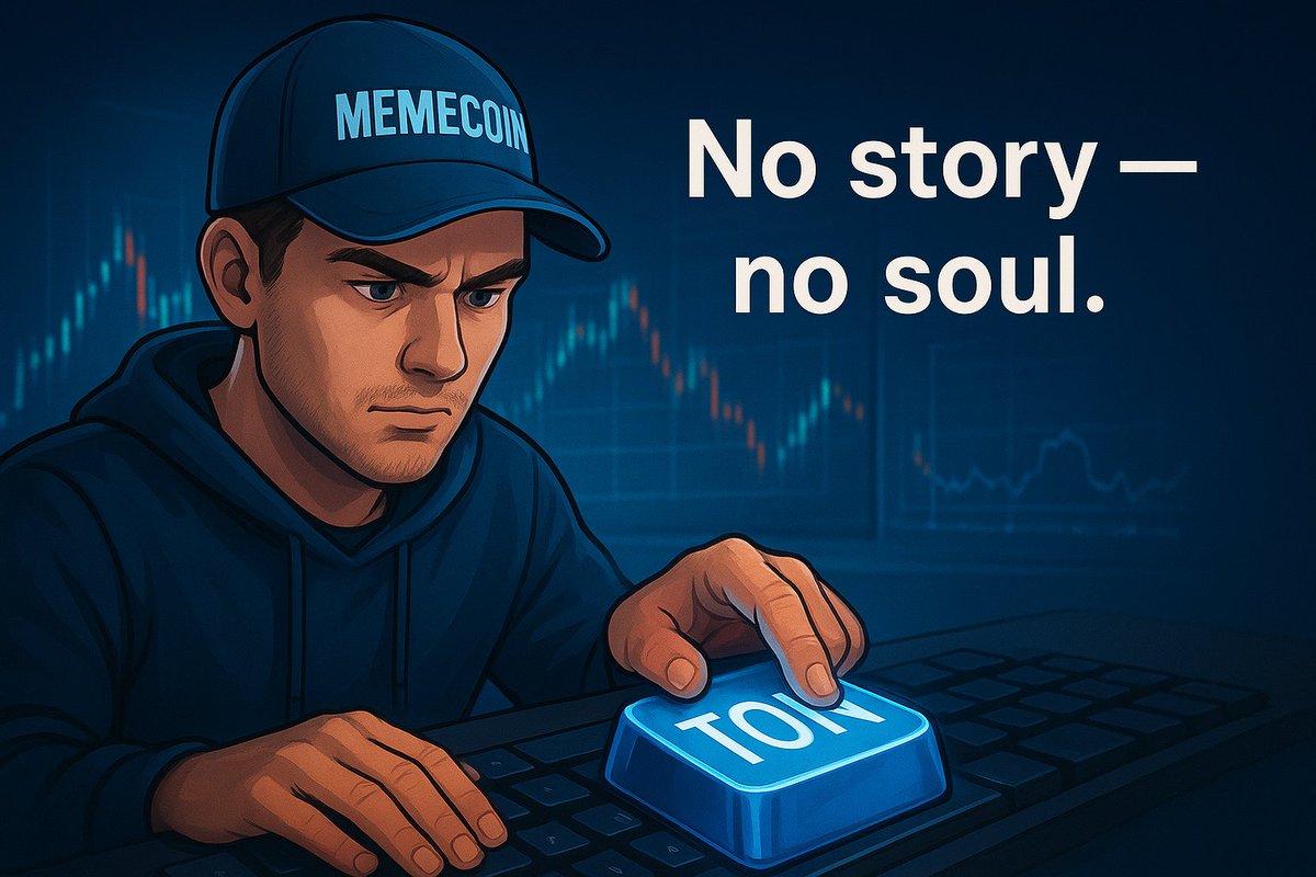 RedoTrade's tweet image. Remember this: a memecoin only truly lives when it has a story to tell.

No story — no soul.
No soul — no connection.
And without connection, no community will ever form around it.
The story is what turns a nobody token into an icon.
It’s what makes people HODL, talk about it,…