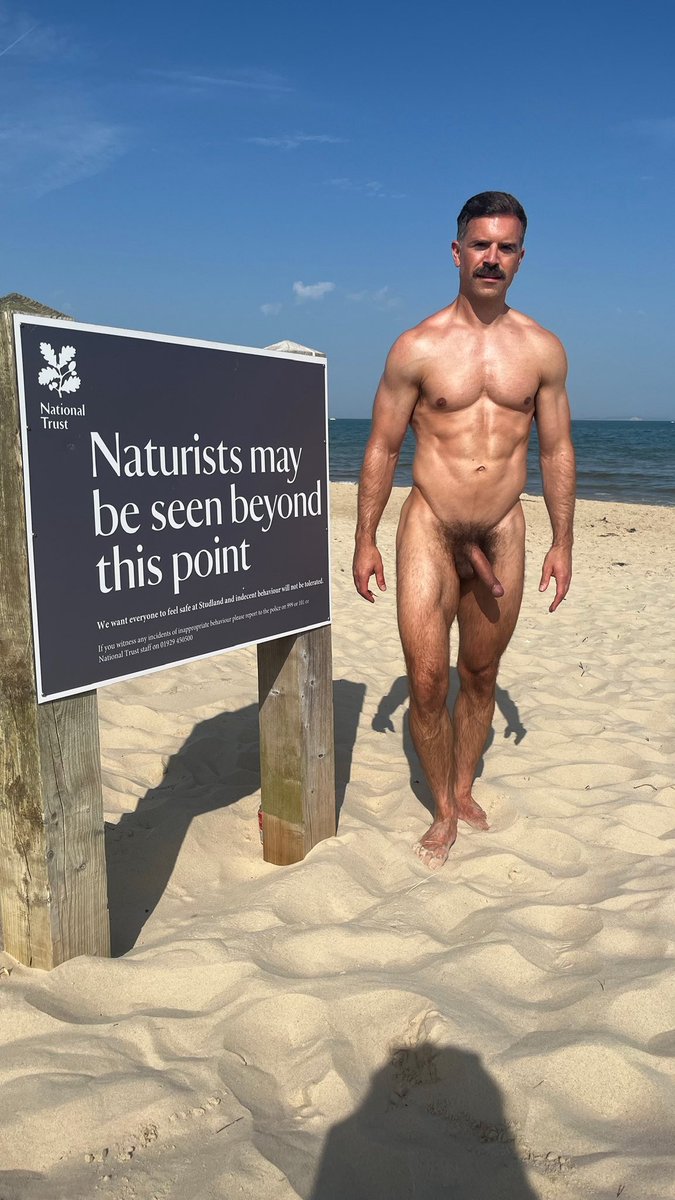 hamp_con's tweet photo. Naked at Studland nudist beach in Dorset. Would you bare all? https://t.co/0MT6P29UML