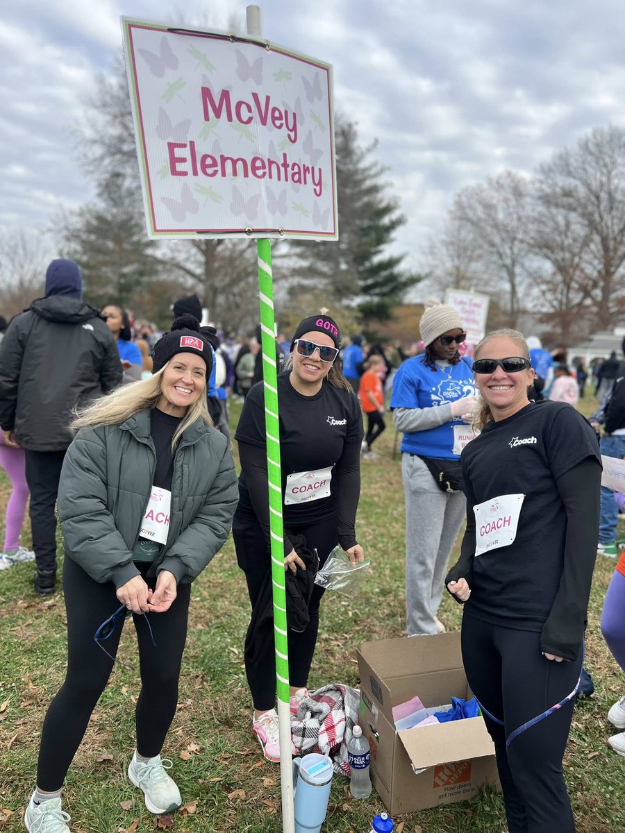 McVey’s Girls In the Run conquered the 5k. Thank you to all of the coaches, families, and especially our students for making it a fun and memorable experience.