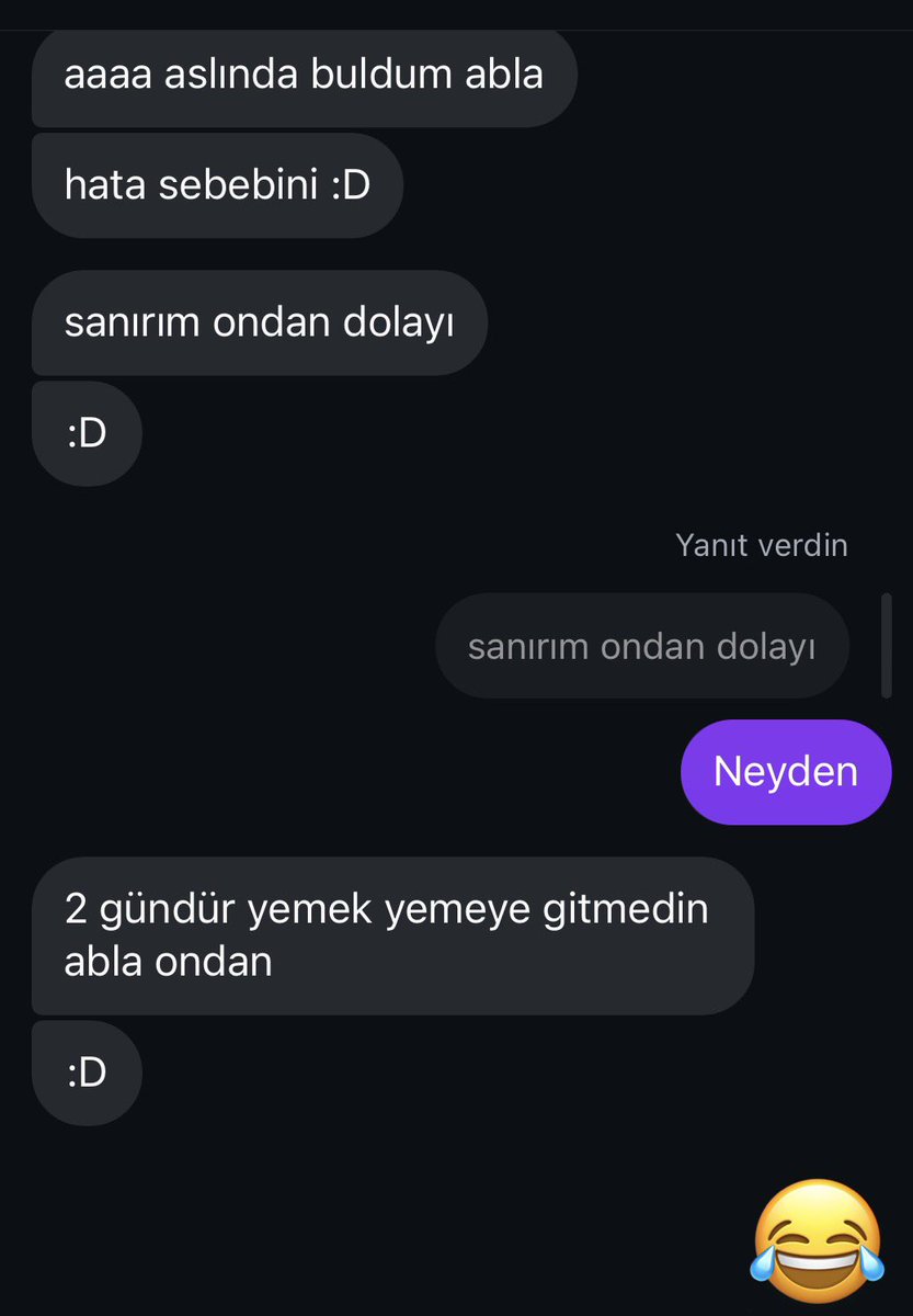 Mantıklı sebeplerde bugün 😂