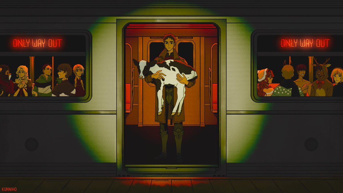 kunniho's tweet image. don’t eat the steak!

#statesmp #schpood #onlywayout