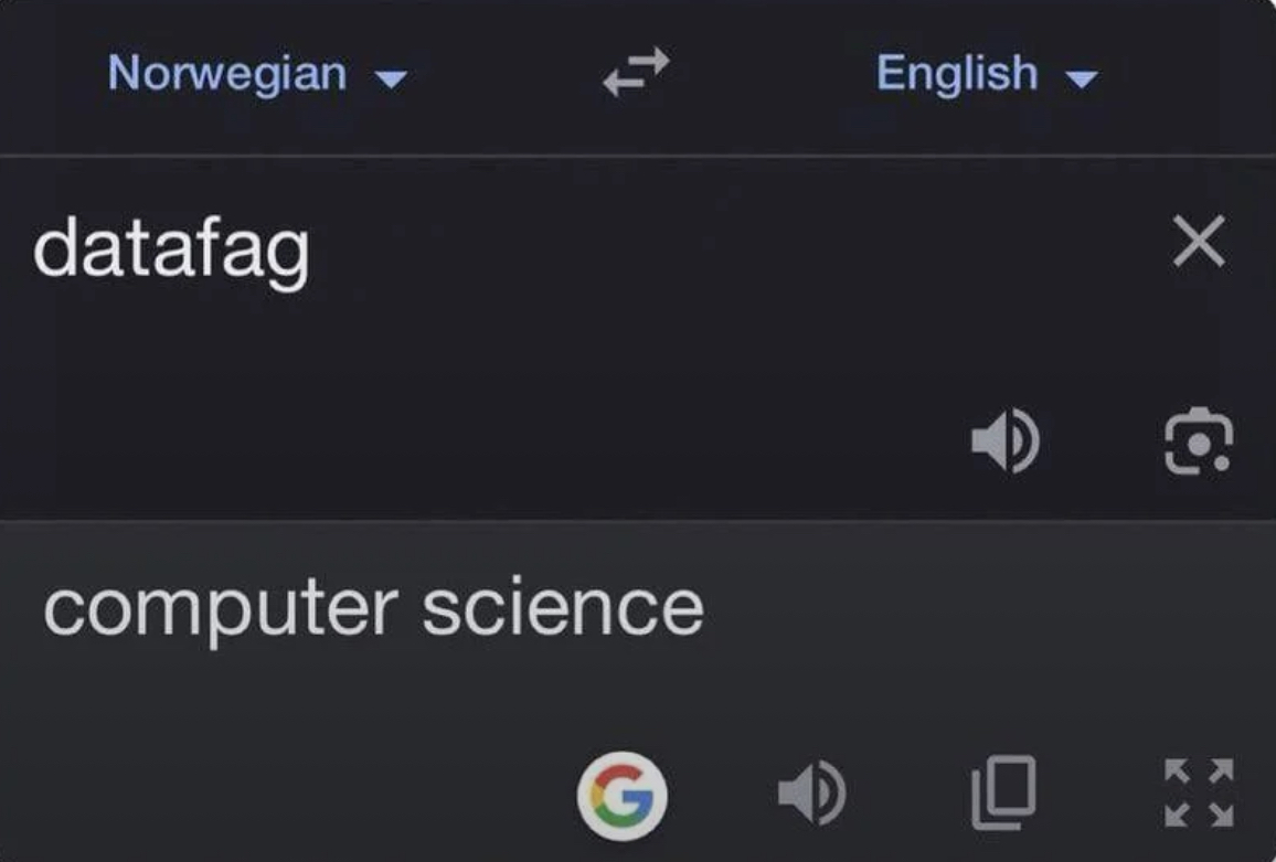 Zeroawen's tweet image. norwegian is an incredible language
