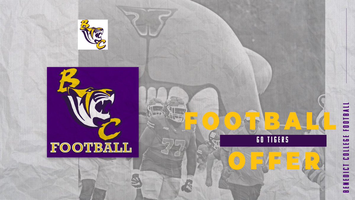 Blessed to receive a offer from Benedict College #AGTG