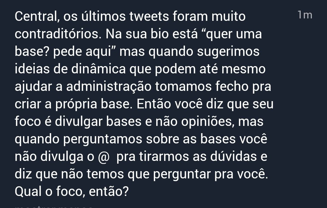 RLPCENTER's tweet photo. Tem uma grande diferença entre criticar algo e sugerir dinâmicas, se ele não foi o caso do último tell, eu mesma peço desculpas, devo ter interpretado errado.

Agora, sobre as dúvidas, estamos falando sobre a nova temporada da AHD, que nós já postamos o @ aqui pelo menos 3 vezes https://t.co/IdBwKg4UQj