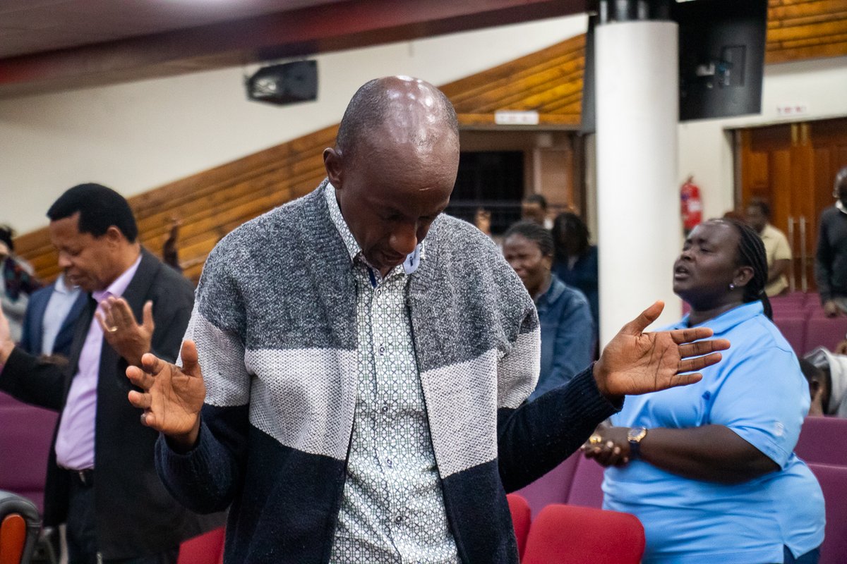 CitamVrdKE's tweet photo. Pst. Cal led us in a powerful prayer session of thanksgiving β acknowledging Godβs faithfulness from January all the way to December.
We made our confessions and were ushered into a deeply impactful time of prayer.
#TuesdayPrayers #InStepWithTheSpirit #CITAMValleyRoad https://t.co/KjZ6lXgosp