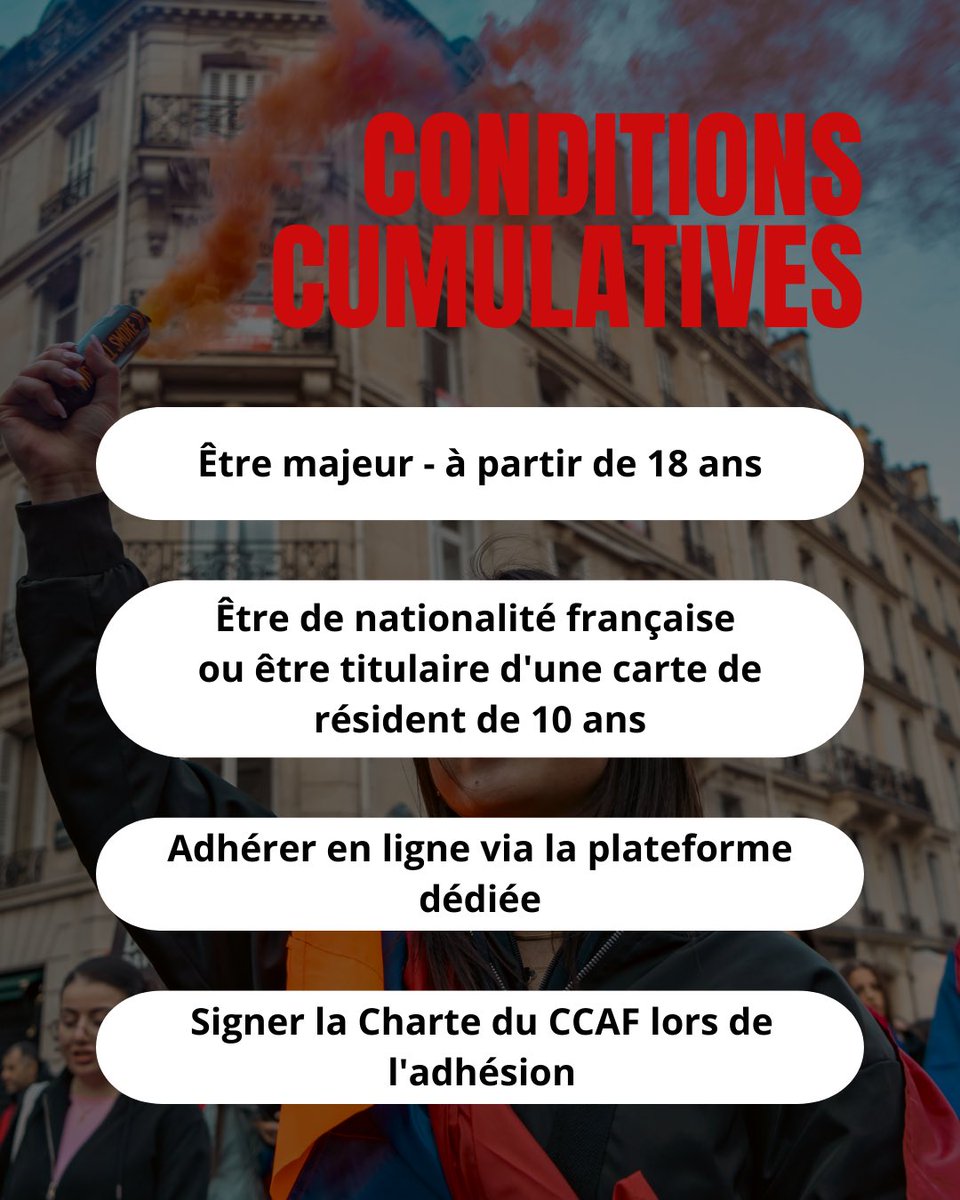 CCAF France tweet media