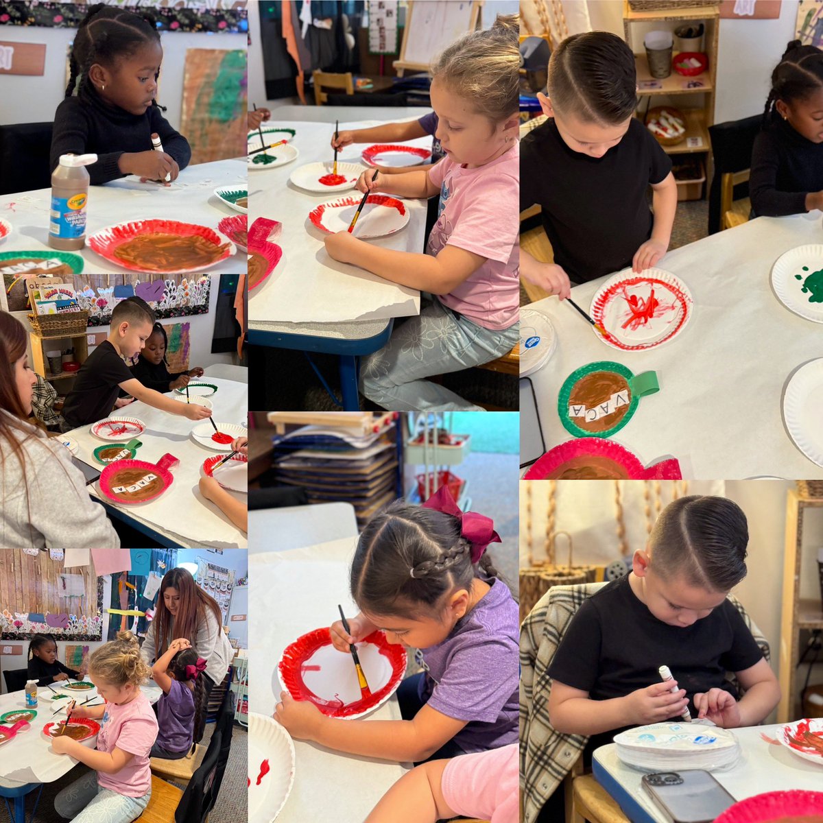 RCPS_EarlyLearn's tweet image. Students create names for a hot cocoa Craft in small groups in pre-K.
#pat #dph #prek #nameactivity