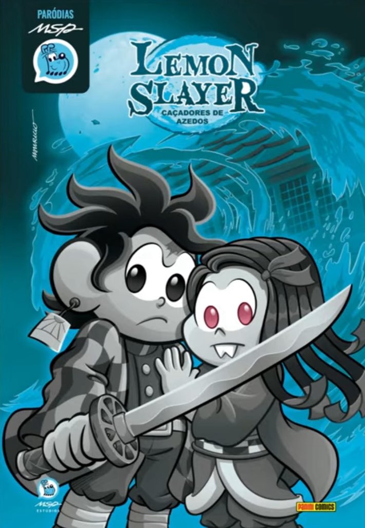 PARÓDIAS DA TURMA DA MÔNICA!!! 

Na CCXP teremos como lançamento exclusivo a paródia de demon slayer com 4 CAPAS VARIANTES! Em ordem, a primeira capa é comum, a segunda tem 500 cópias, a terceira tem 50 cópias e a última apenas 1 copia!