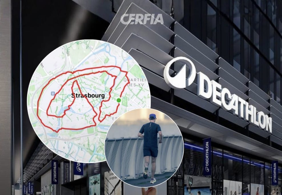 🇫🇷🏃‍♂️ INSOLITE | Pour décrocher un stage chez Decathlon, un étudiant a couru 20 km dans les rues de Strasbourg… pour dessiner le logo de la marque en GPS via l’appli Strava. Peine perdue : il a tout de même essuyé un refus, mais récolté plus de 8 000 likes sur LinkedIn.