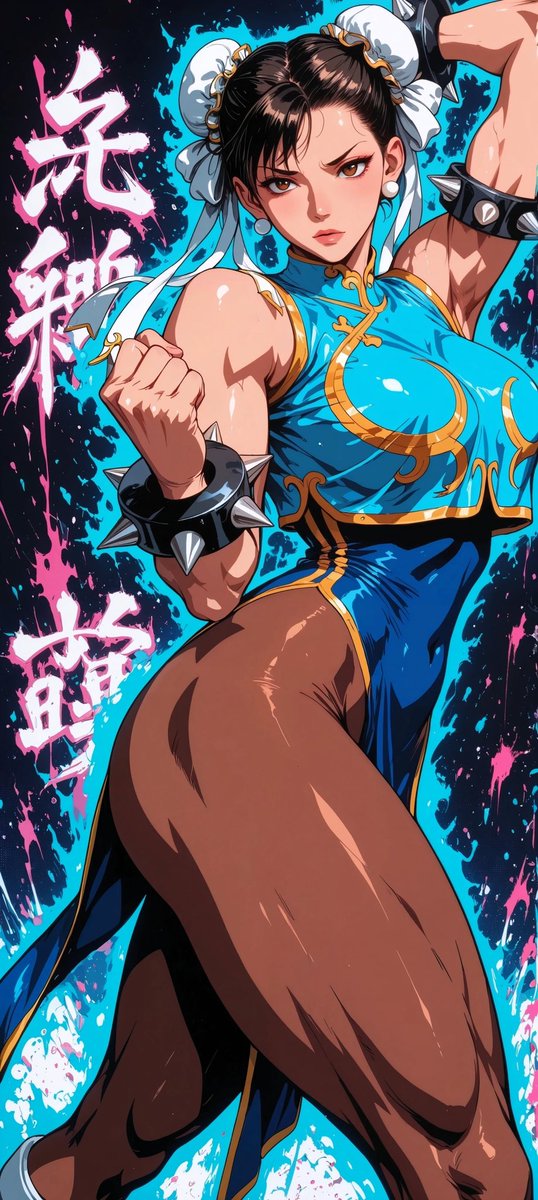 Chun-Li’s Thunder Thighs Could Crush Your Skull. And You’d Thank Her For It… ⚡🩵

[SFW]