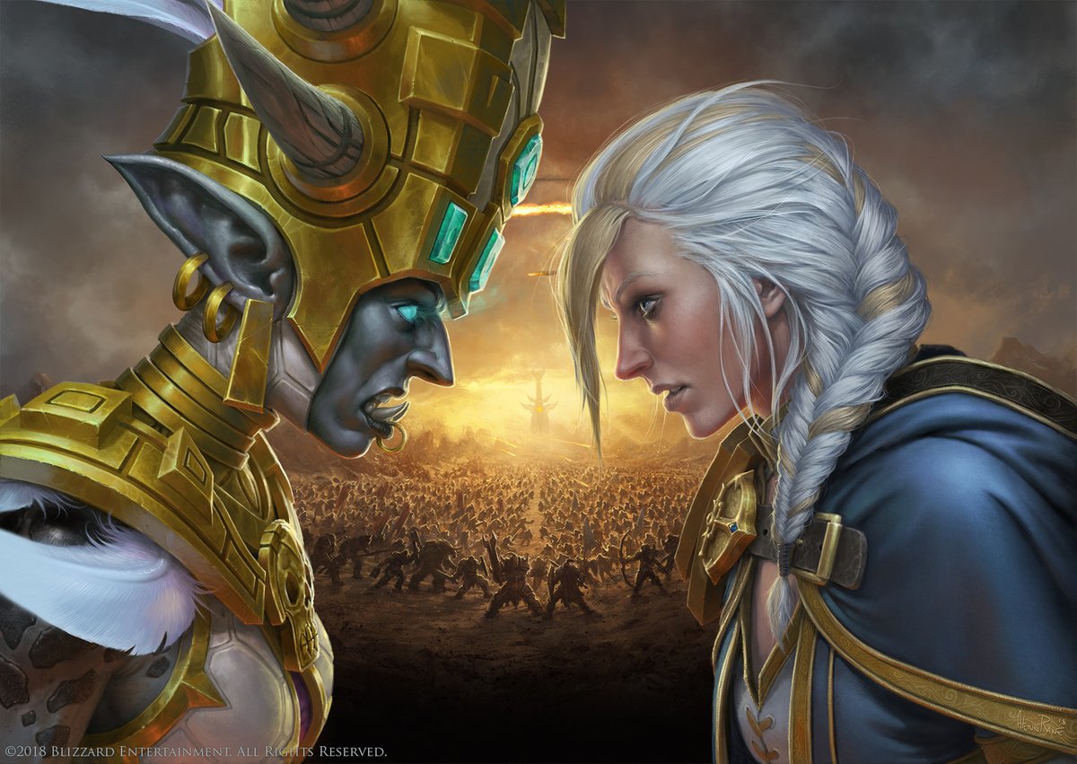 Blizzard when an elf is 40 years old: Actually that is a little baby :( 

Blizzard when a troll is 17: